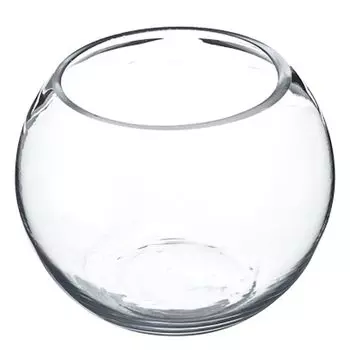 Ваза стекло шар, d15cм