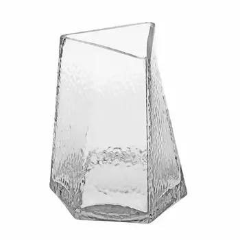 Ваза стеклянная, декоративная, 13.5x16 см, арт.25