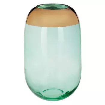 Ваза стеклянная, декоративная, 17,5x28 см, арт.6