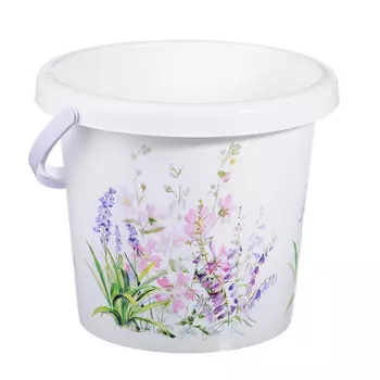 Ведро, пластик, 7 л, Омега "Прованс"