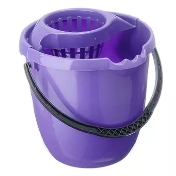 Ведро пластмассовое с отжимом, 10 л