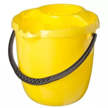 Ведро пластмассовое с отжимом, 10 л