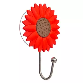 ВЕСЕЛЫЙ РОДЖЕР Крючок на присоске "Подсолнух" цветной