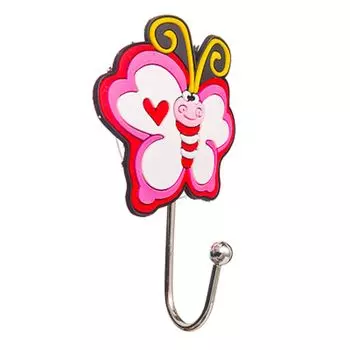 ВЕСЕЛЫЙ РОДЖЕР Крючок на присоске "Природа" цветной