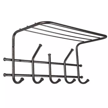 Вешалка, металл, 48х21,5х22,5см, медный антик, "ЭРА-5"