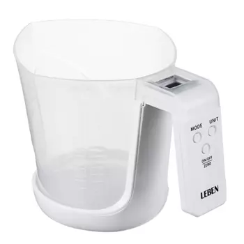 Весы кухонные электронные до 5 кг LEBEN ЕСО 268-048