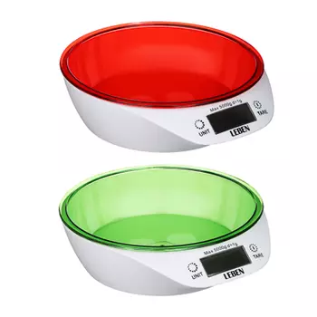 Весы кухонные электронные LEBEN "Стиль", до 5 кг 268-049