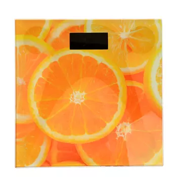 Весы напольные электрон., ЖК-дисплей, макс. нагр.до 180кг, 28х28х0,5см, "Сочно", Дизайн ГЦ 252-650