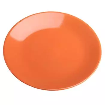 VETTA Атон Тарелка десертная оранжевая керамика 20см