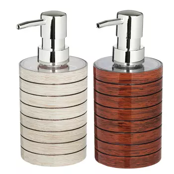 VETTA Дозатор для жидкого мыла "Тепло дерева", пластик, 2 цвета
