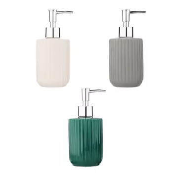 VETTA Дозатор для жидкого мыла "Вертикаль", керамика, 3 цвета