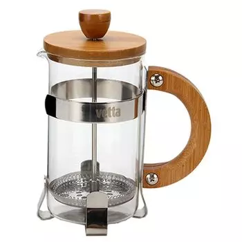 VETTA Френч-пресс 600мл, бамбук, нерж.сталь, стекло, дизайн 1