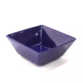 VETTA Энкиду Тарелка суповая квадратная, керамика 19см, синяя