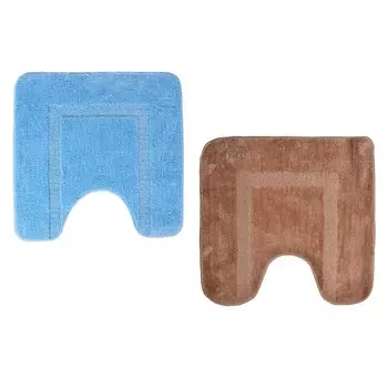 VETTA Коврик для туалета, 50х50см, микрофибра, 2 цвета