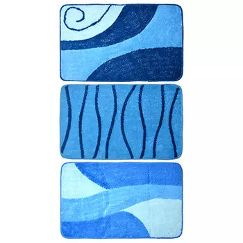 VETTA Коврик для ванной, акрил, 50x80см, 3 дизайна