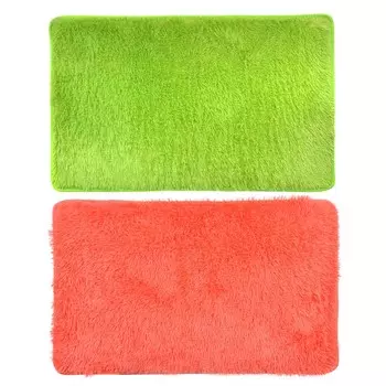 VETTA Коврик для ванной, полиэстер, 50x80см, "Пушистый", 2 цвета