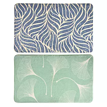 VETTA Коврик для ванной с принтом, микрофибра, 50x80см, 2 дизайна