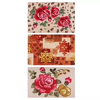 VETTA Коврик придверный, полиэстер 48х78см, "Комфорт", 3 дизайна