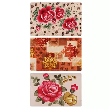 VETTA Коврик придверный, полиэстер 48х78см, "Комфорт", 3 дизайна