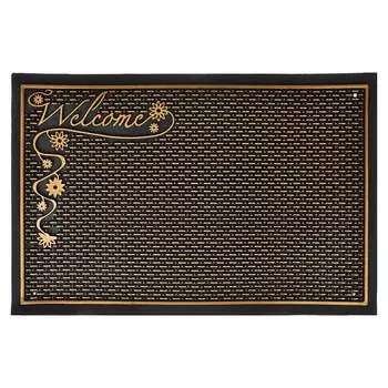 VETTA Коврик придверный, резиновый, 40х60см