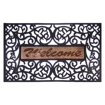 VETTA Коврик придверный, резиновый 45x75см, фигурный