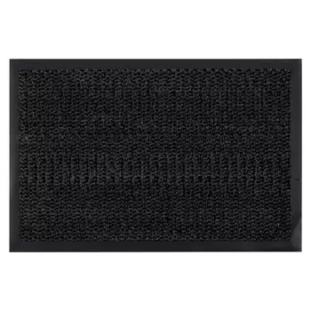 VETTA Коврик придверный Сатурн 40х60 см, ПВХ, полипропилен, 2 цвета: серый / коричневый