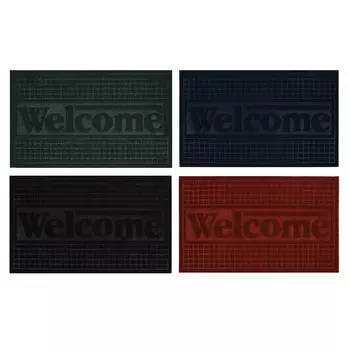 VETTA Коврик в прихожую, полиэстер, резина, 45х75см, 4 цвета, #62