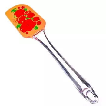 VETTA Лопатка силиконовая с принтом "Цветы", HSP-63AA