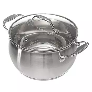 VETTA Милан Кастрюля 20х11,5см. 3,6л. со стекл. крышкой, индукция