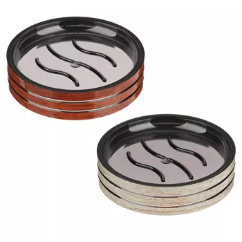 VETTA Мыльница "Тепло дерева", пластик, 2 цвета