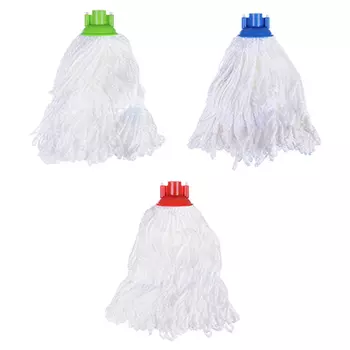 VETTA Насадка круглая из плетенной микрофибры, прошитая 100 гр, 28см