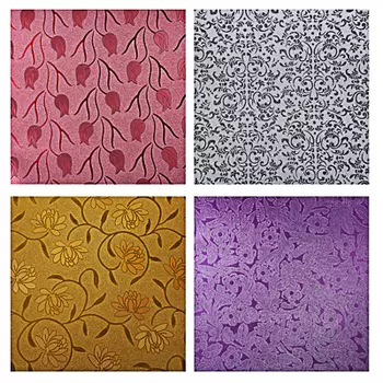 VETTA Пленка самоклеящаяся, 45см х 8м, ПВХ, блестящая "Цветы", 4 дизайна