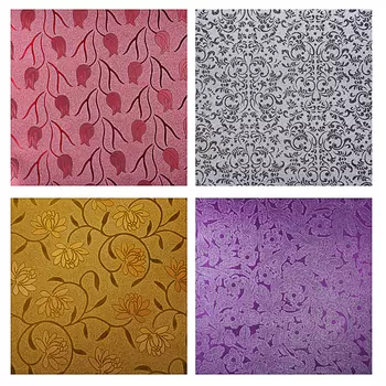 VETTA Пленка самоклеящаяся, 45см х 8м, ПВХ, блестящая "Цветы", 4 дизайна