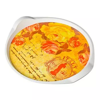 VETTA Поднос пластик, d31,5см, "Рим"