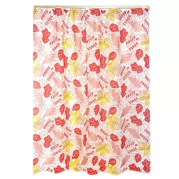 VETTA Шторка для ванной, ПЕВА, 180x200см, "Лист"