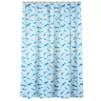 VETTA Шторка для ванной, полиэстер, 180х180см, "Дельфин"