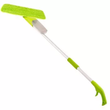 VETTA Швабра с распылителем и насадкой из микрофибры 43см ручка 120см