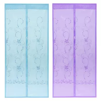 VETTA Занавеска магнитная антимоскитная на дверь 100x210см, 2 цвета