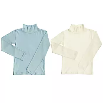 Водолазка школьная, рост 122-146, хлопок 95%, эластан 5%, плотность 140г, однотонная