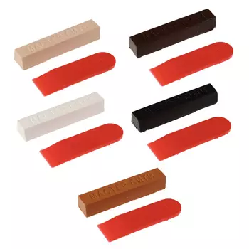 Воск мебельный мягкий, 9 гр., 5 цветов