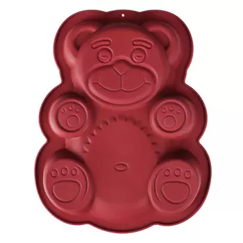 ВСЁГАЗИН Форма силиконовая 30х23х3см, "Медвежонок"
