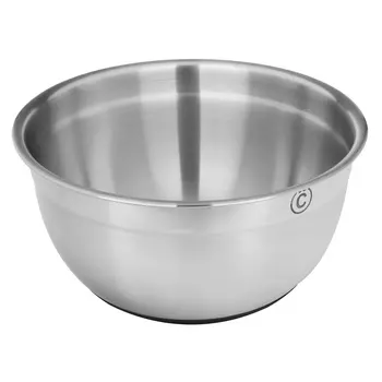 ВСЁГАЗИН Салатник глубокий, 24см, нерж.сталь, силикон