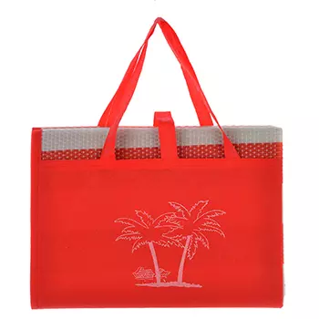 Яркое лето Коврик пляжный с ручками для переноски, PP, 60х170см