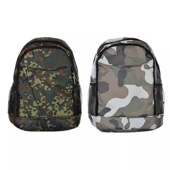 Яркое лето Рюкзак изотермический 20л, 600D, фольга, 30х17х40см, цвета:хаки, зеленый