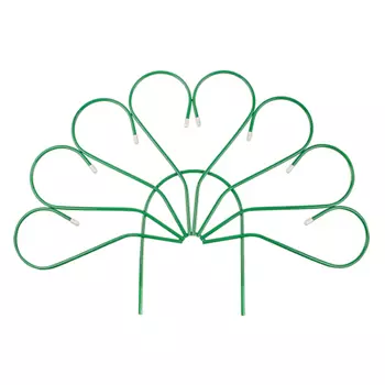 Забор декоративный Павлин 4,4x0,6м металл, 5 секций