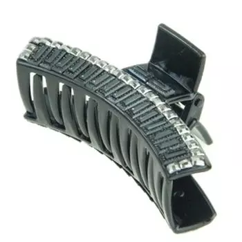 Заколка-краб ЧК-4 8см, пластик, ПВХ