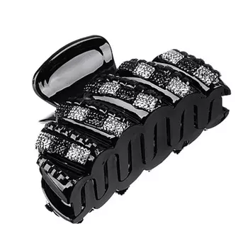 Заколка-краб для волос, пластик, 8 см