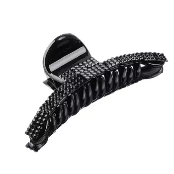 Заколка-краб для волос, пластик, 8 см