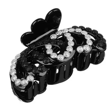 Заколка-краб для волос, пластик, 9 см