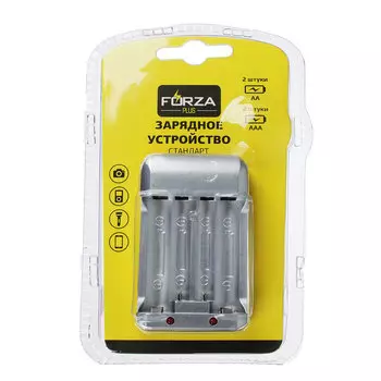 Зарядное устройство FORZA Стандарт 2АА/ААА, 220V